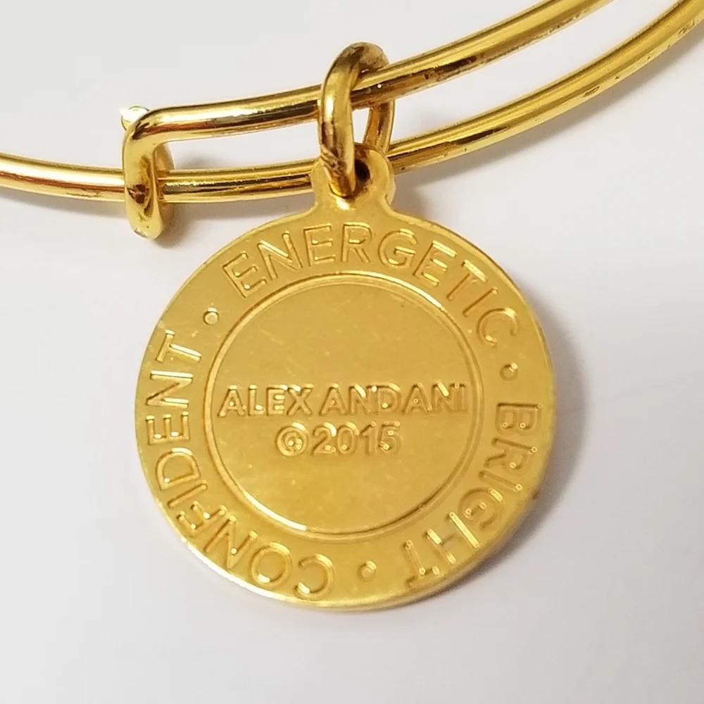 ALEX + ANI Charity by Design 2015 Zest For Life Bangle Bracelet - Picture 4 of 6